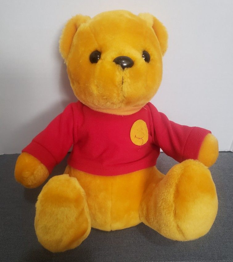 Vintage Pooh Bear Plush 13 in.