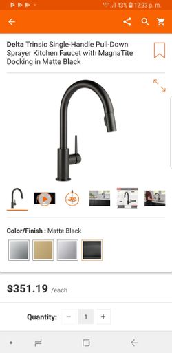 Delta water faucet