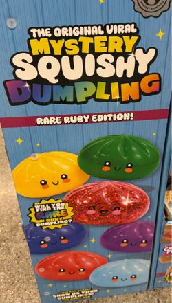 The original viral squishy dumplings RARE RUBY EDITION