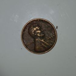 1939 S Wheat Penny 