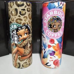 Betty Boop Starbucks Stainless Steel Tumbler