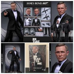 1/6 Hot Toys James Bond 007 No Time To Die MMS803 Daniel Craig Figure