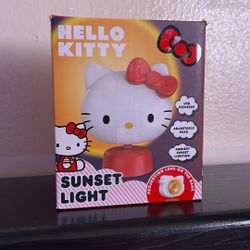 Hello Kitty Sunset Light