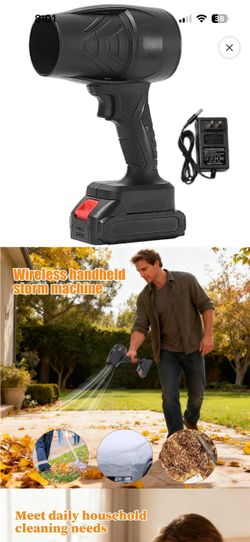 Wireless Handheld Storm Machine Cordless Air blower
