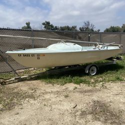 1970 Congor  Sail boat!With Motor! Ready To Sail!
