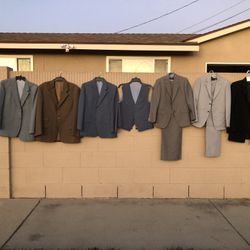 Pants Suits, Jackets, Vests. Please Read Description.
