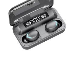 TWS Wireless Black Color Earphone Stereo Headset Waterproof Game ln-ear Headphones LED Display