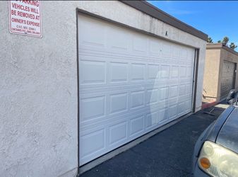 Used garage door