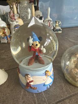 Disney Sorcerer Mickey Mouse Snow Globe