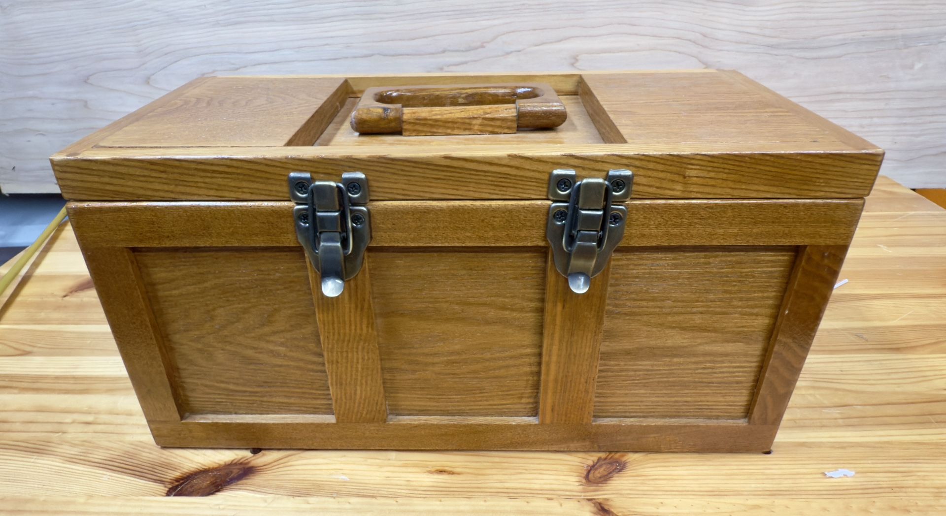Old Fashion, Sewing, Tool or Fishing Storage Box