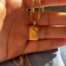 10k Chain and pendant set