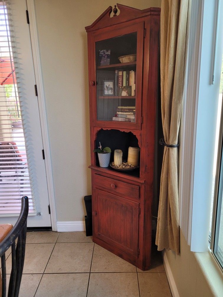 Antique Corner Shelves