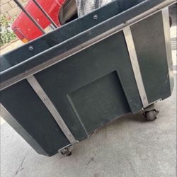 Small Heavy Duty Cart W Wheels For Transport Of Things Thick Wheels