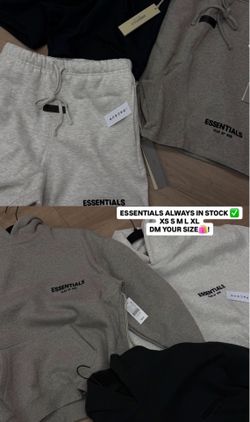 Essentials hoodies n shorts