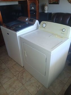 Washer and dryer