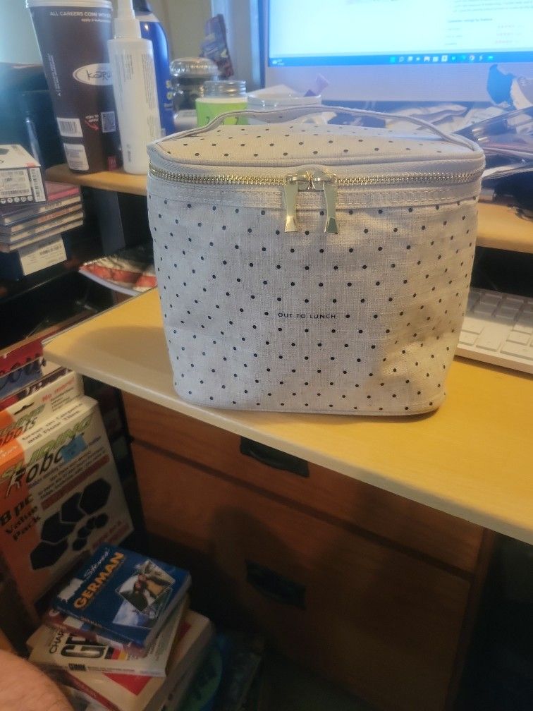 Kate Spade New York Lunch Tote, Deco Dots( Out To Lunch) Canvas