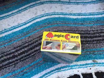 Business card magnets