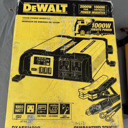 Dewalt 1000w Inverter
