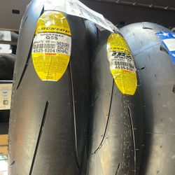 Dunlop Q5S Tire Set New 110/150 For R3 Ninja 300 Rc390