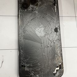BROKEN IPHONE REAR GLASS