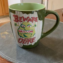 Shrek Beware Ogre Mug