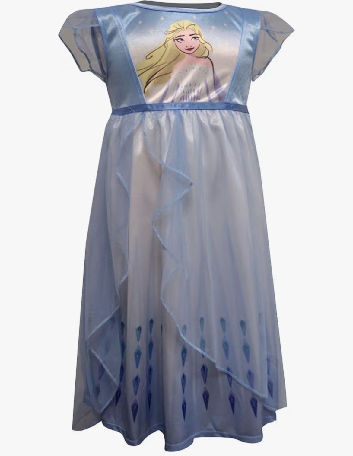 Girls Disney Frozen Elsa Magical Dress Up Toddler Nightgown