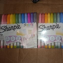 Sharpie S-Note 12 Pack X2 