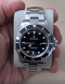 Rolex submariner no date watch