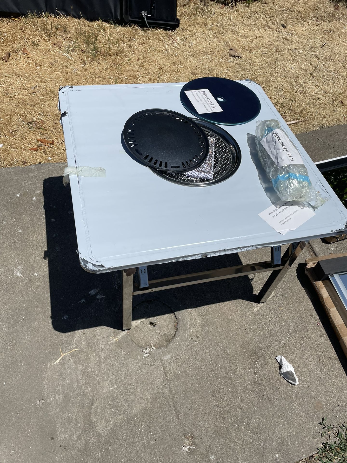 Bbq Grill Foldable Table