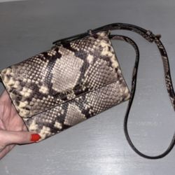 Michael Kors Snake Skin Crossbody Purse