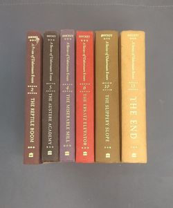 Series of Unfortunate Events 6 Book Lot 1 2 4 6 10 13 Lemony Snicket HC