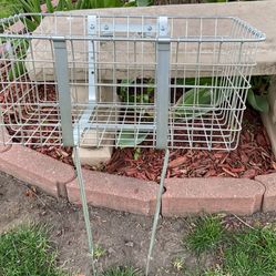 Large Stainless Steel Bike Basket 