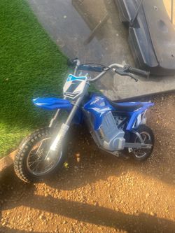 Hpr 350 blue mini kids bike ages from 10 and under