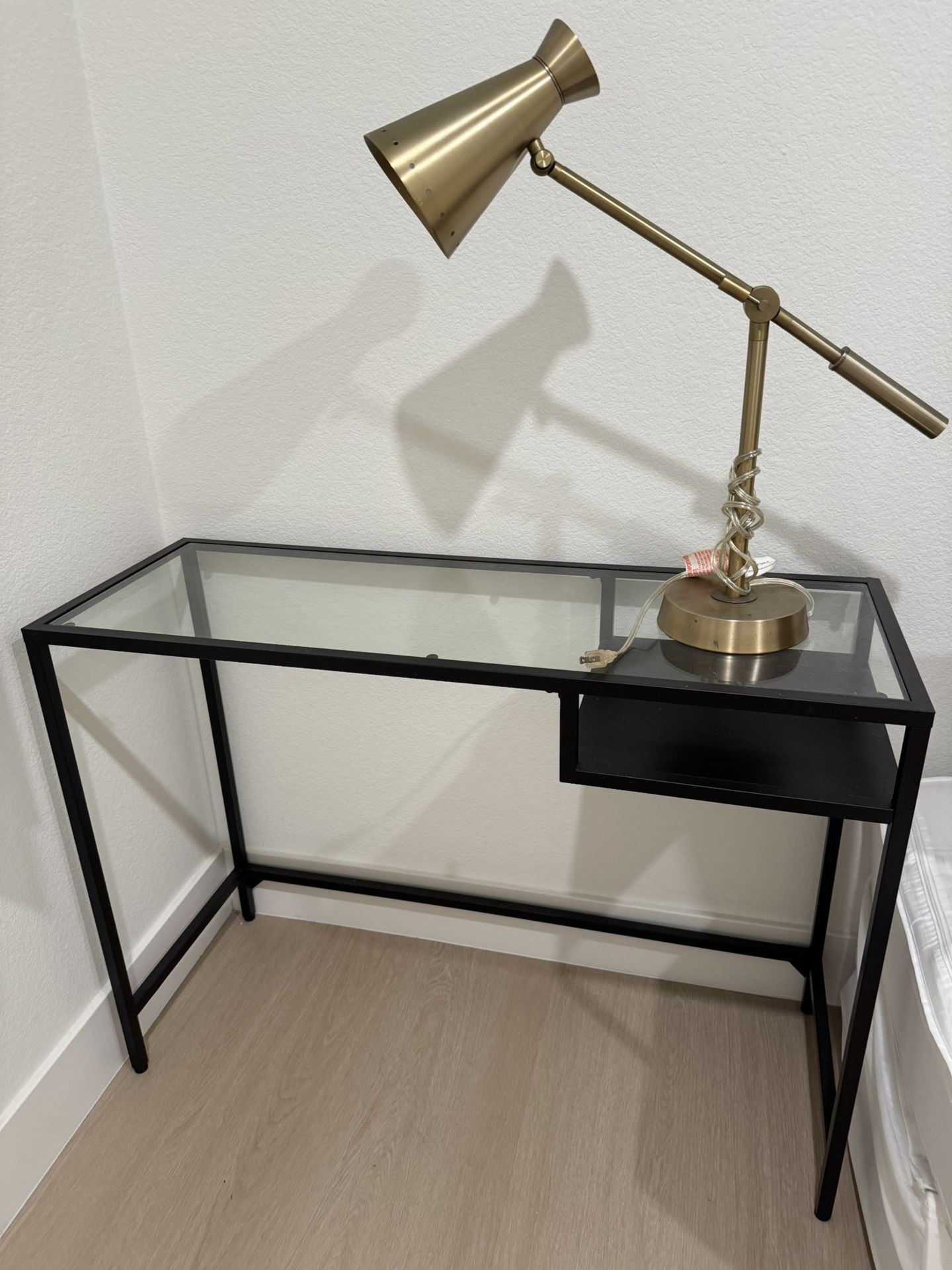 Desk And Lamp