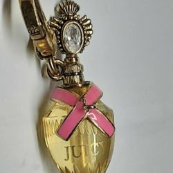 Juicy Couture RETIRED BREAST CANCER 2009 PERFUME BOTTLE Charm