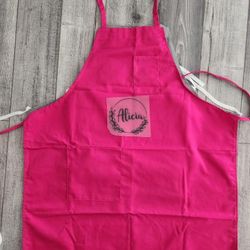 Mantil Apron Personalizados $12 Con Bolsas En Todos Colores