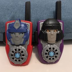 Transformer Walkie Talkies