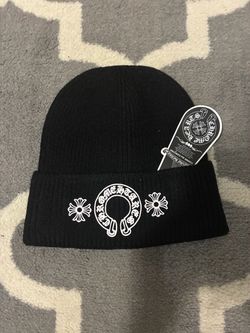 Black Chrome Hearts Beanie
