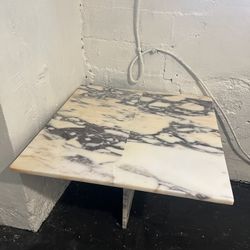 White Marble Coffee Table 