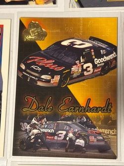 NASCAR 20 Card Lot Dale Earnhardt Sr Jeff Gordon Jarrett Waltrip Maxx 98