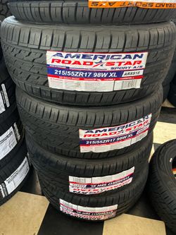 📲✔️215/55:17 vendo set de llantas nuevas América