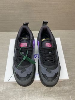 Off-White ODSY-1000 Black Fuchsia Men’s Sneakers Size 12 New