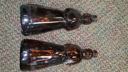 Mrs Butterworth glass bottles