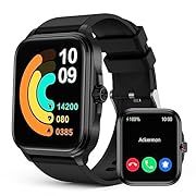 Smart Watches, Non-invasive Blood Glucose Monitors, 1.91" HD Smartwatch for Men Women, Fitness Watch with HRV/Mett/HR/Temperature Monitor, IP67 Waterp