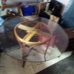 Glass Dining room Table