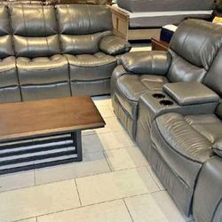 Madrid two-piece reclining living room $1099 with easy finance
