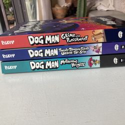  3 Dog Man Books 