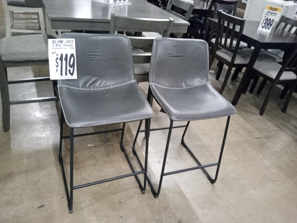 Pair Bar Stools Furniture
