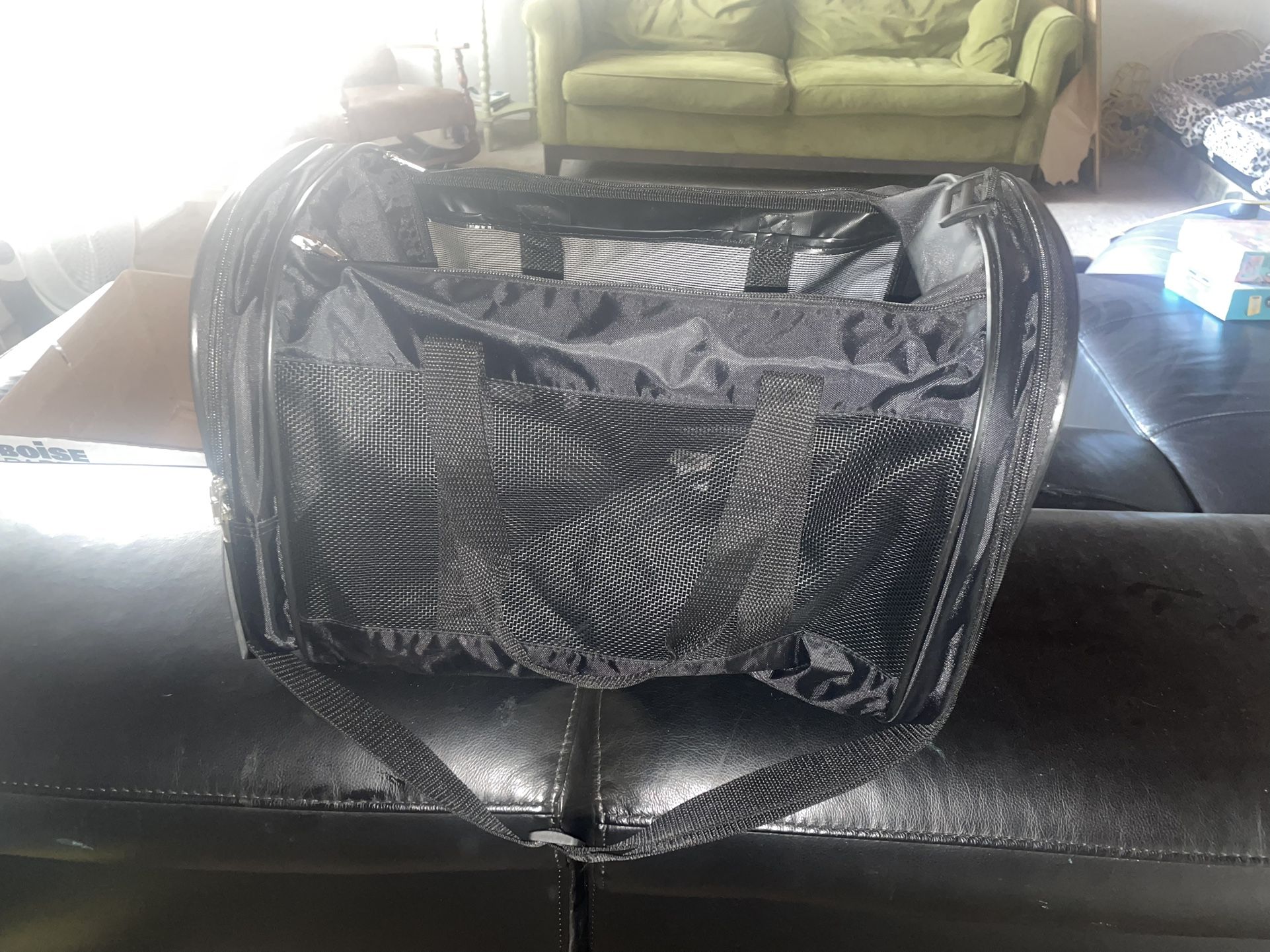 Cloth And Mesh Pet Carrier 