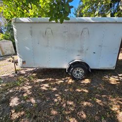 Trailer 6x12 "05" Obviously Used And Derty But Pulls Great, No Leaks Almost 6ft Height Interior Clean "Title " In Hand READ DESCRIPTION FIRST, LEA.